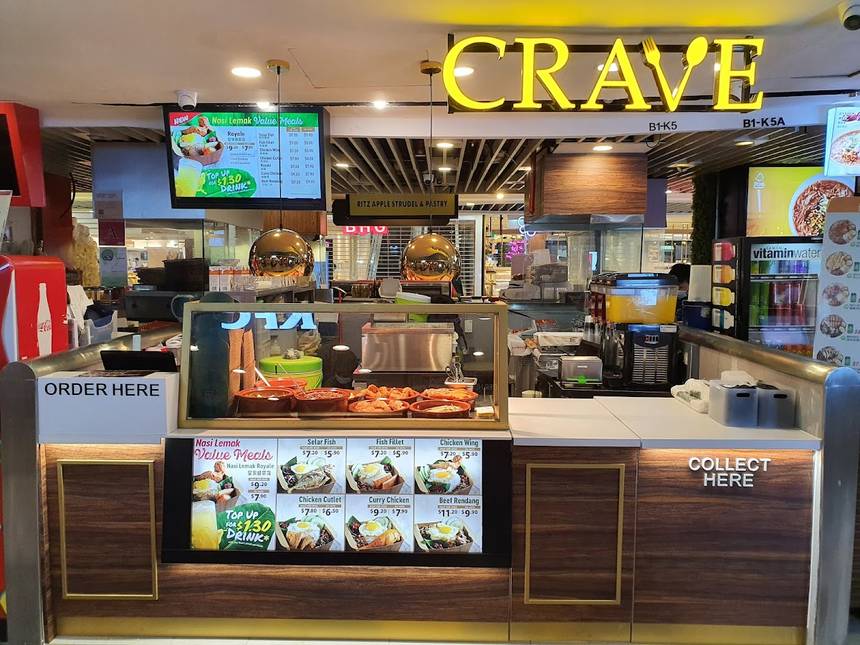 CRAVE at Bugis Junction