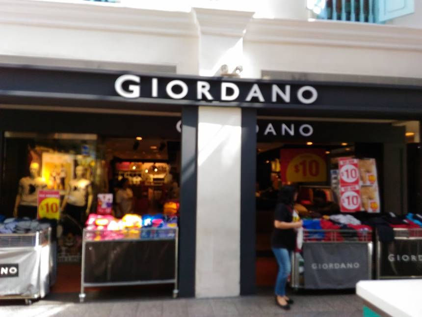Giordano at Bugis Junction