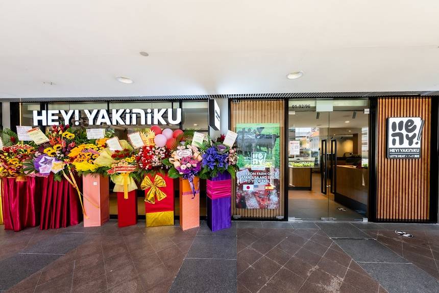 Hey! Yakiniku at Bugis Junction