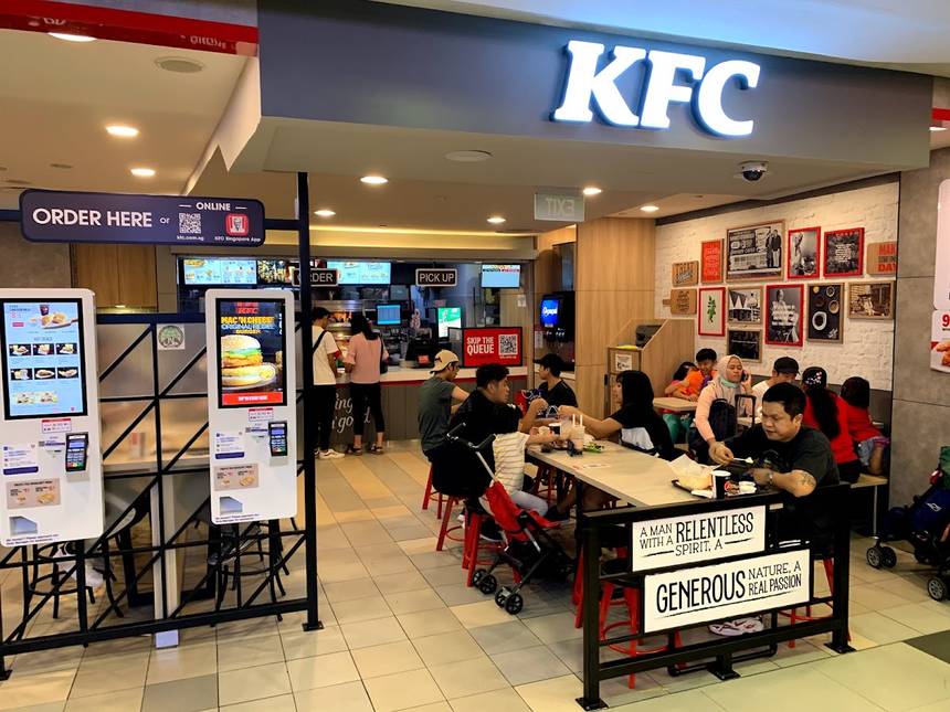 KFC at Bugis Junction