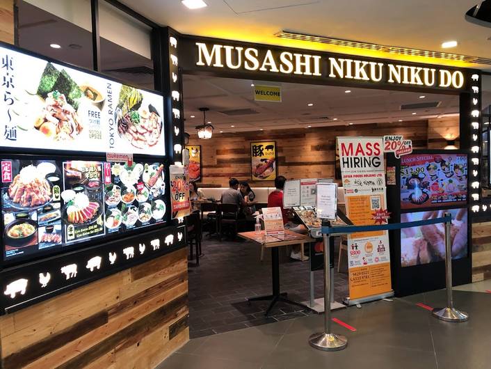 Menya Musashi Niku Niku Do at Bugis Junction