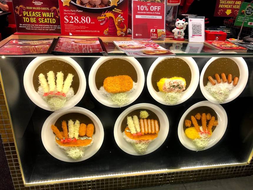 Monster Curry at Bugis Junction