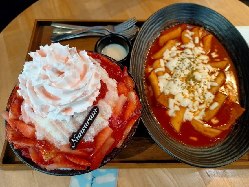 Nunsaram Korean Dessert Cafe at Bugis Junction