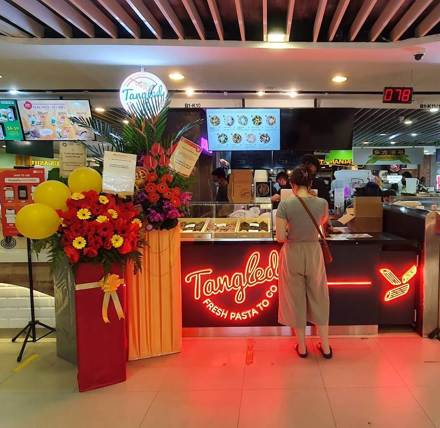 Tangled Fresh Pasta To Go at Bugis Junction