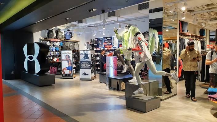 Under armour bugis junction singapore sale