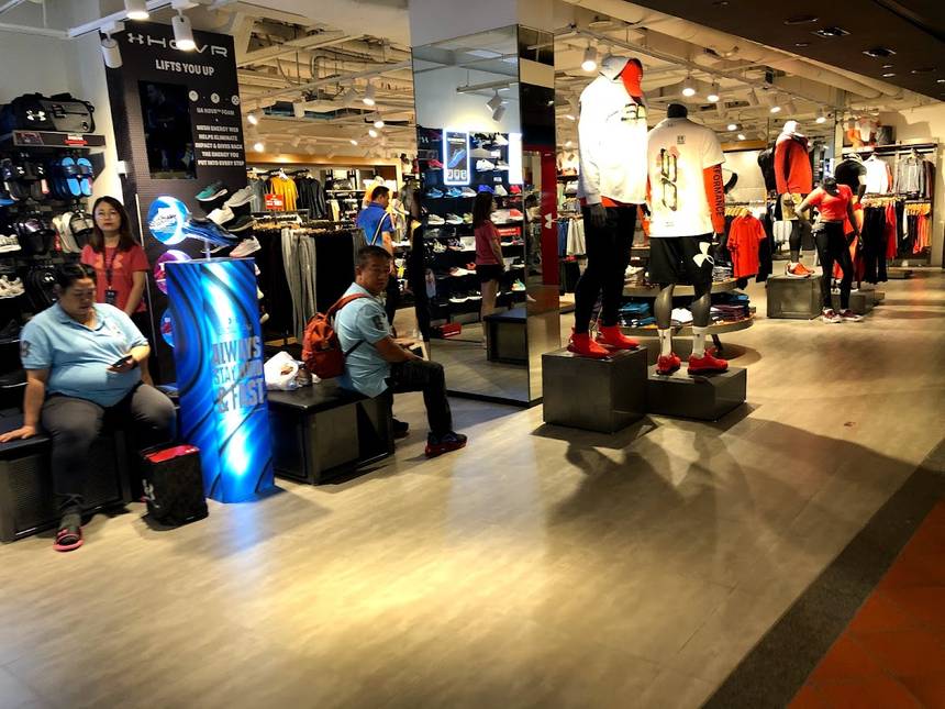 UNDER ARMOUR at Bugis Junction