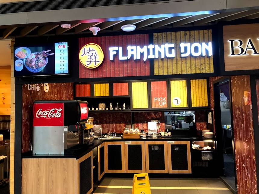FLAMING DON 烤丼 at Bugis+