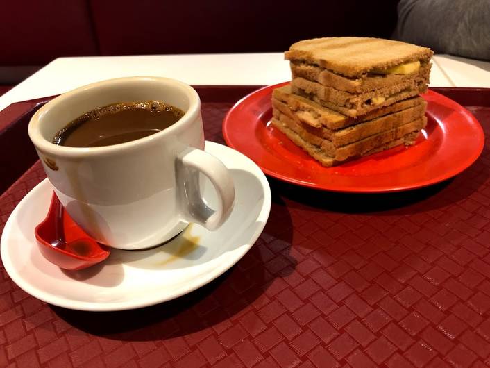 Ya Kun Kaya Toast at Century Square