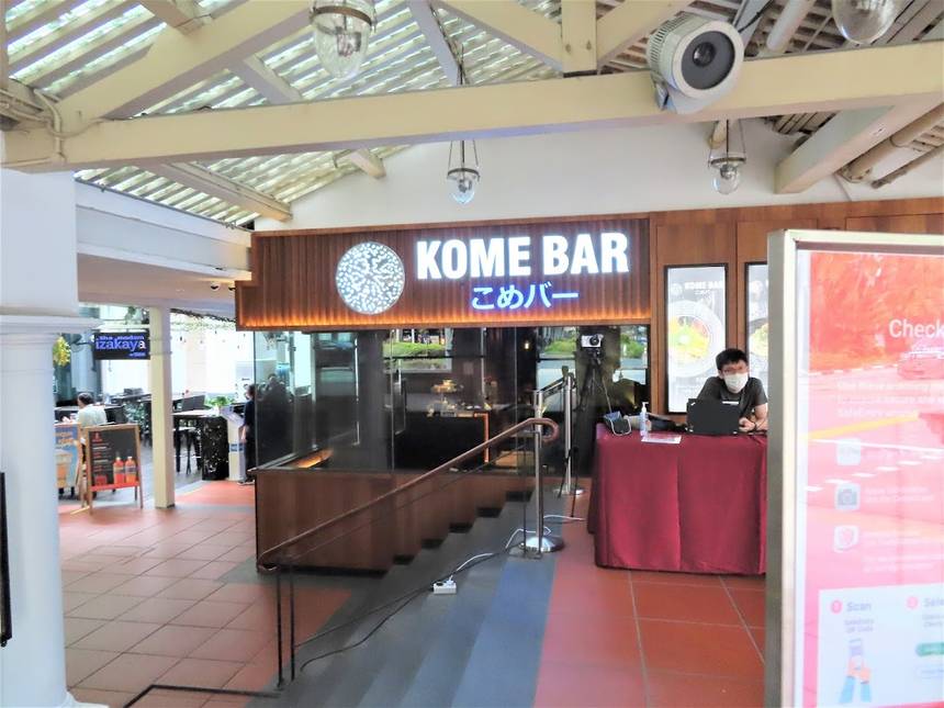 Kome Bar at Chijmes
