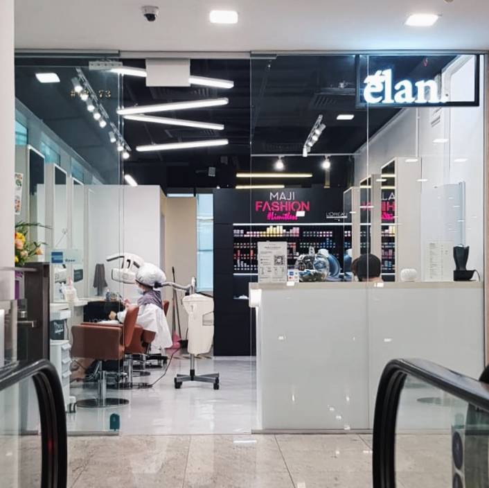 élan hair studio at Clarke Quay Central