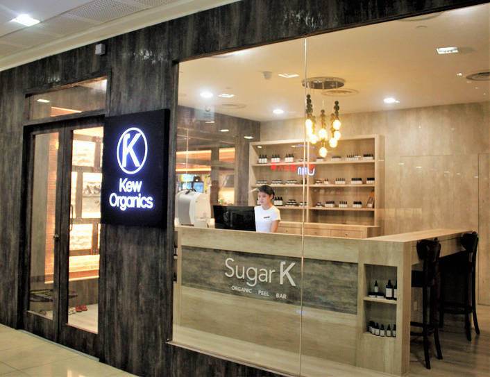 Kew Organics at Clarke Quay Central