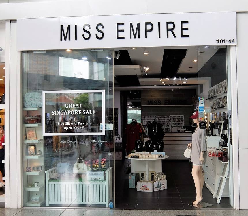 Miss Empire at Clarke Quay Central