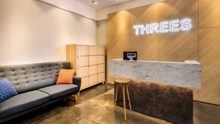 THREES beauty salon シンガポール at Clarke Quay Central