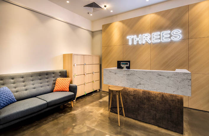 THREES beauty salon シンガポール at Clarke Quay Central