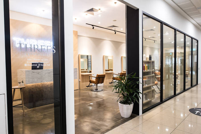 THREES beauty salon シンガポール at Clarke Quay Central