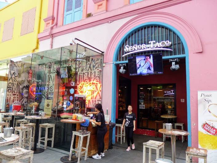 Señor Taco at Clarke Quay