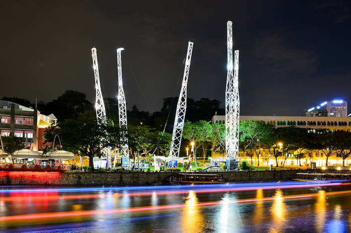 Slingshot at Clarke Quay