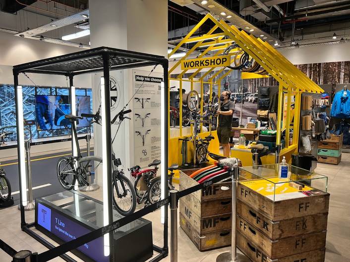 Brompton Junction at Funan Mall