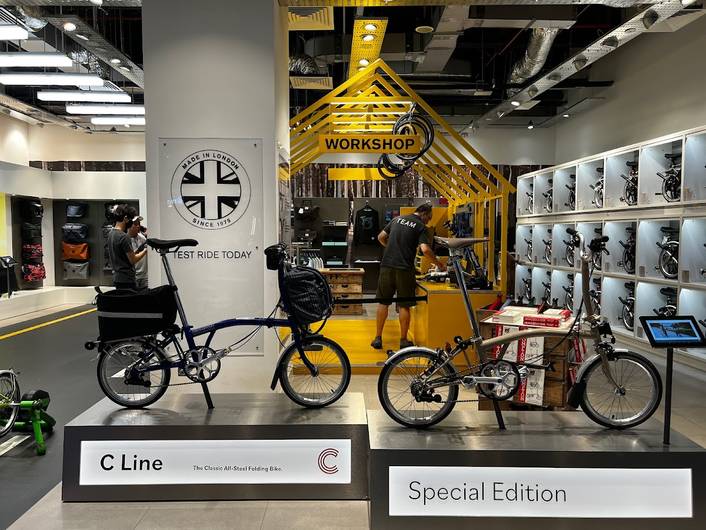 Brompton Junction at Funan Mall