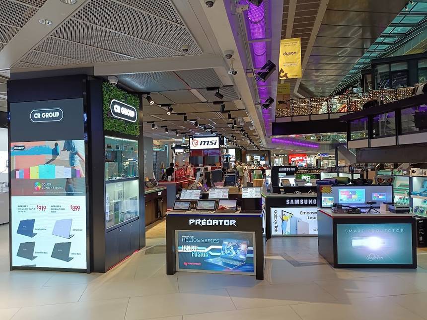 CR Group at Funan Mall