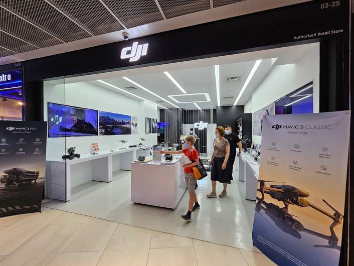 DJI at Funan Mall