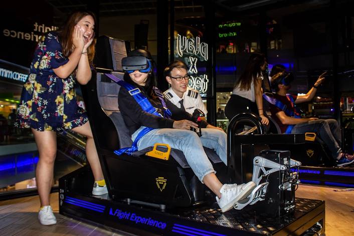 Flight Experience at Funan Mall