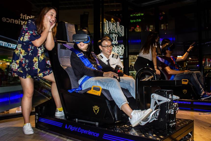Flight Experience at Funan Mall