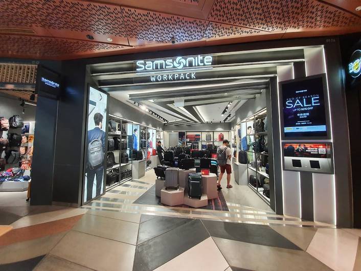 Samsonite Work Pack at Funan Mall