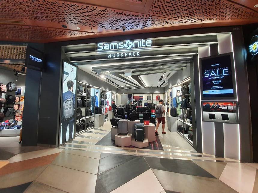 Samsonite Work Pack at Funan Mall