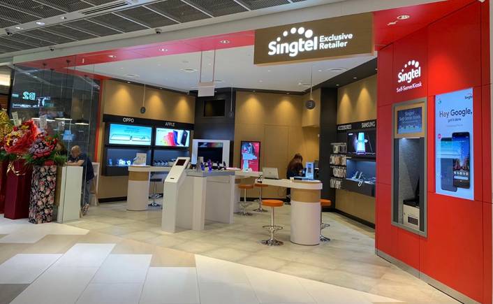 Singtel at Funan Mall