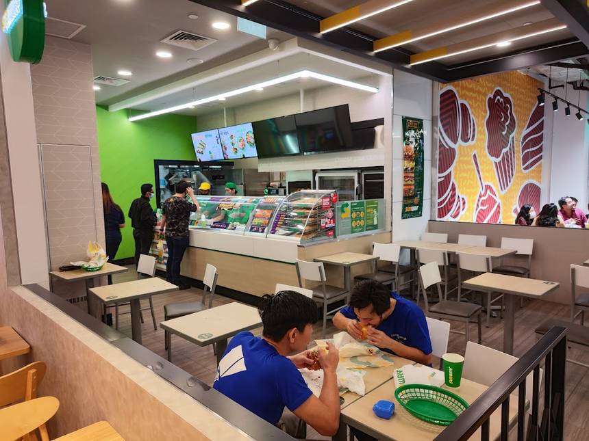 Subway at Funan Mall