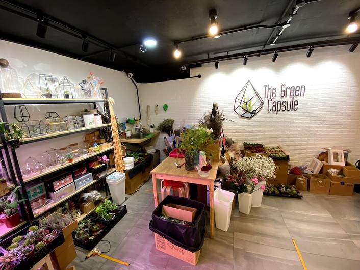 The Green Capsule at Funan Mall