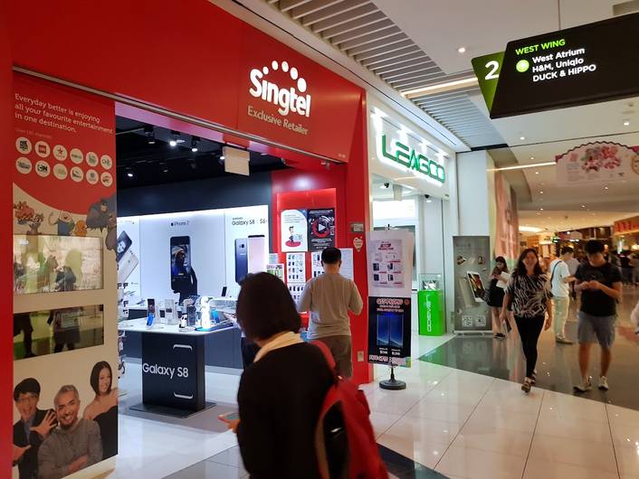 Singtel Exclusive Retailer at Great World