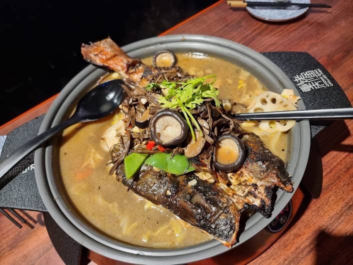 Chong Qing Grilled Fish at HillV2