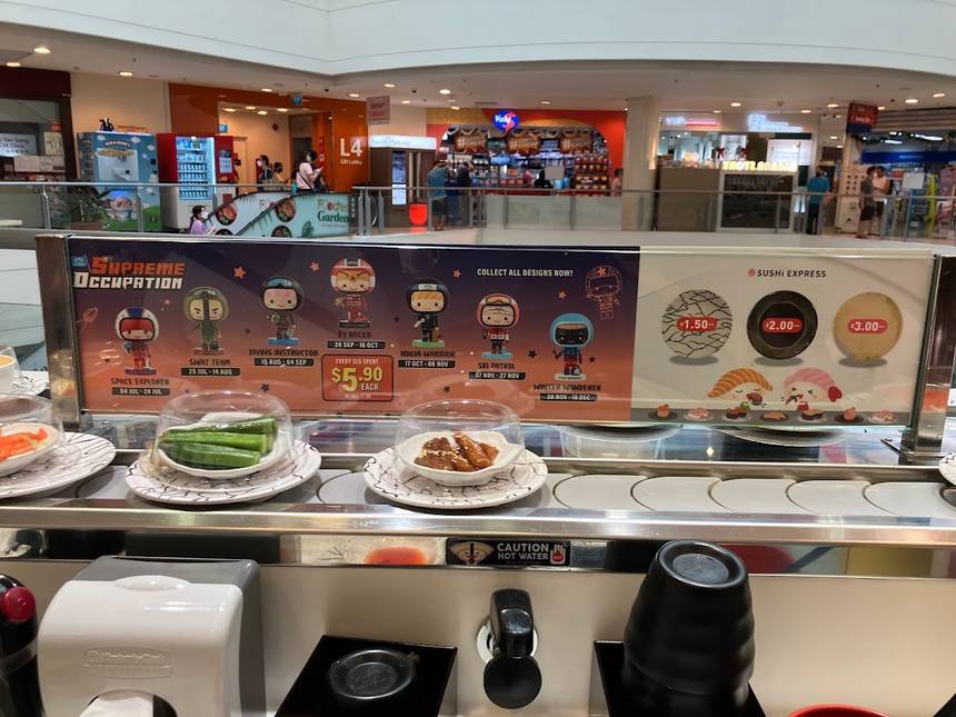 Sushi Express at Hougang Mall
