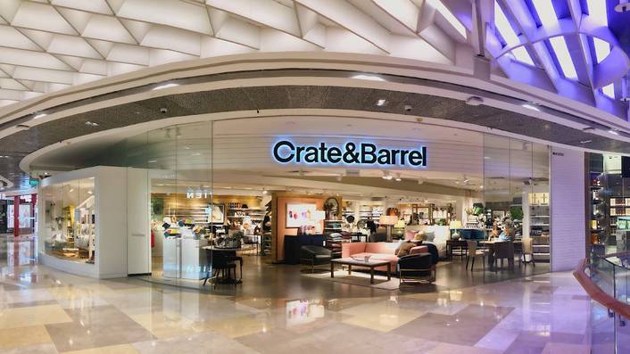 Crate and Barrel at ION Orchard