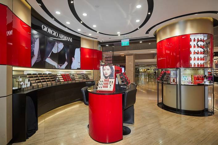 Armani beauty ION Orchard SingMalls
