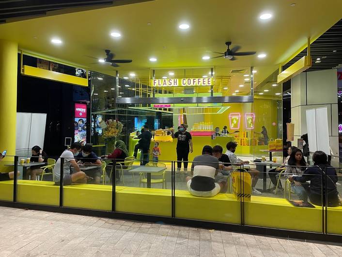 Flash Coffee at Jem