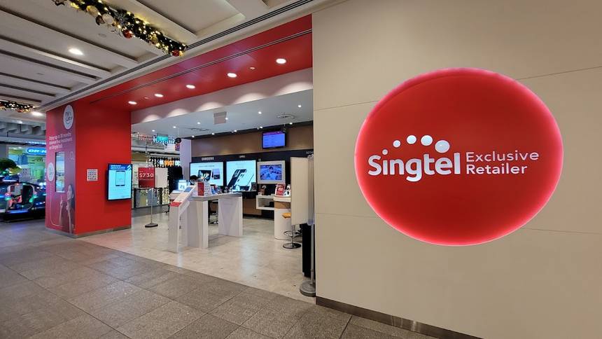 Singtel at Jem