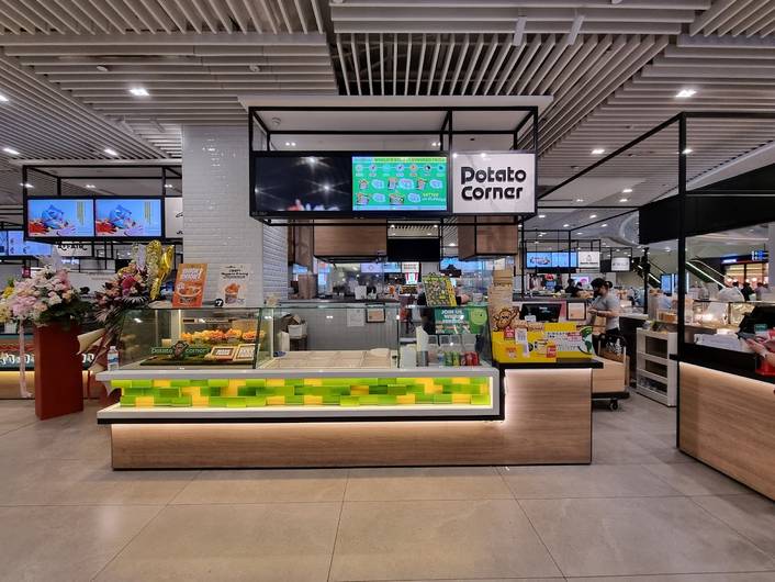 Potato Corner at Jewel Changi Airport