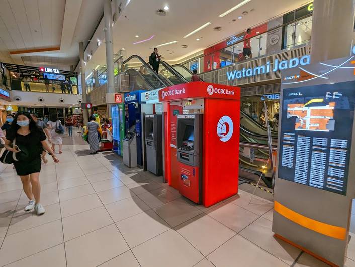 Bank of China ATM at Junction 8