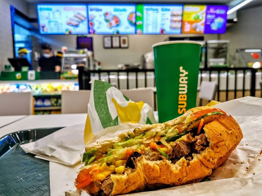 Subway at Junction 9