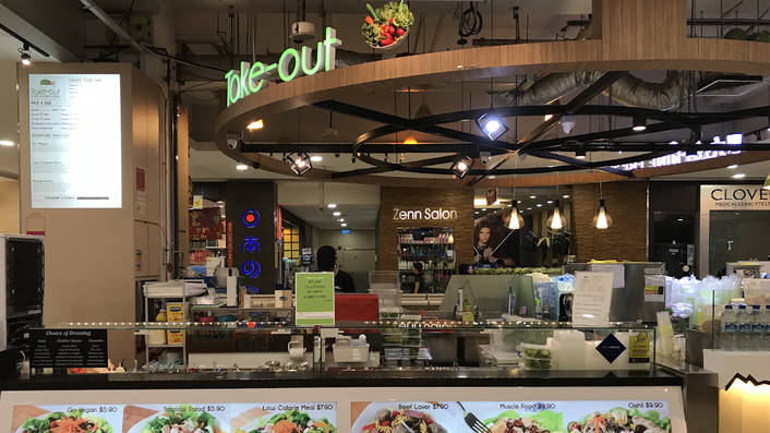 Take-Out Salad at Junction 9