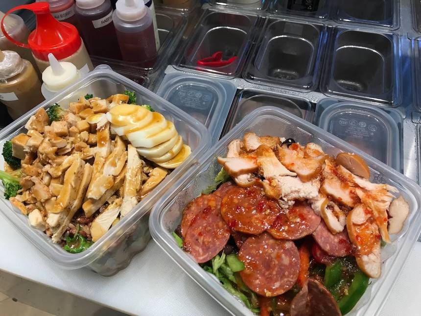 Take-Out Salad at Junction 9