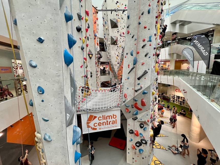 Climb Central at Kallang Wave Mall