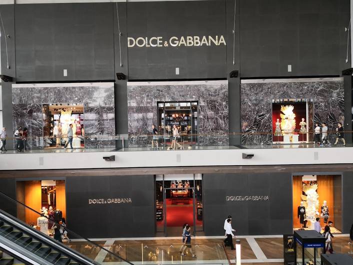 Dolce & Gabbana at Shoppes at Marina Bay Sands