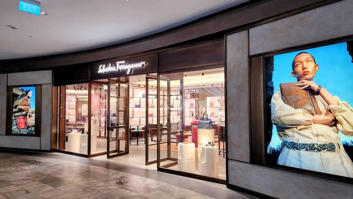 Ferragamo at Shoppes at Marina Bay Sands