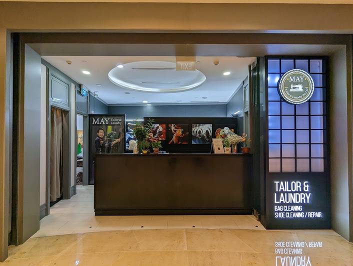 May Tailor & Laundry at Shoppes at Marina Bay Sands