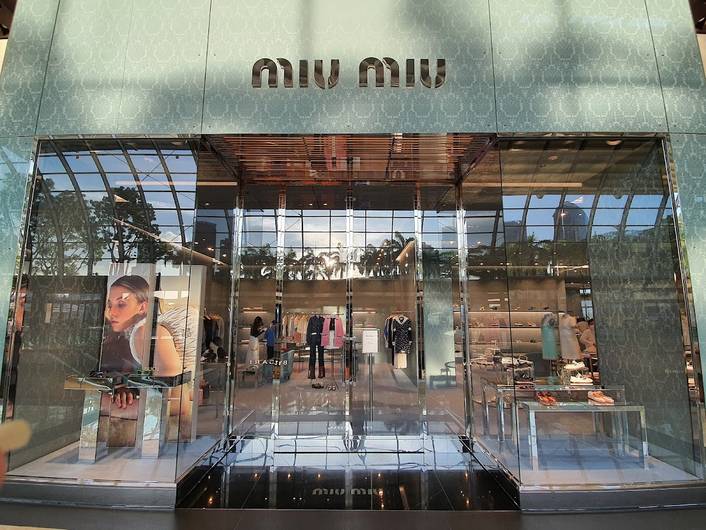 Miu Miu at Shoppes at Marina Bay Sands