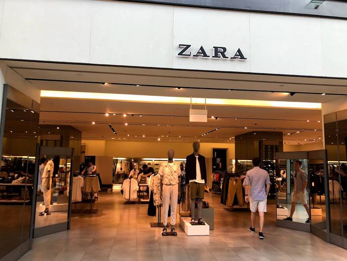 Zara at Shoppes at Marina Bay Sands